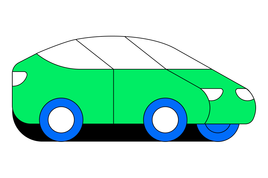 Illustration of a car